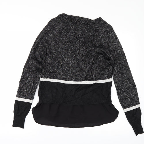TU Womens Black   Pullover Jumper Size 8