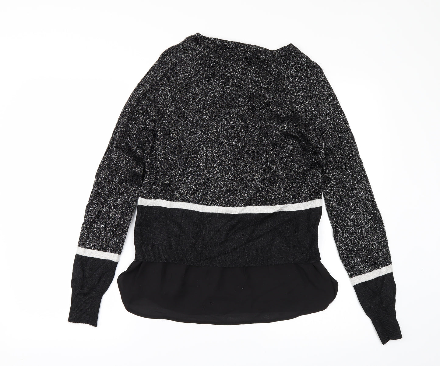 TU Womens Black   Pullover Jumper Size 8