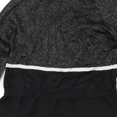TU Womens Black   Pullover Jumper Size 8