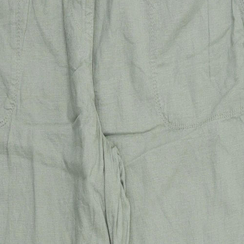 Debehams Womens Green   Jogger Trousers Size 18 L27 in - Stretch waistband