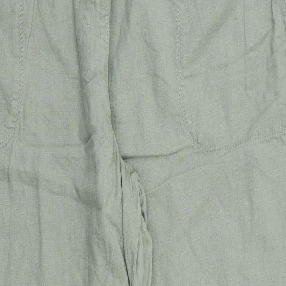 Debehams Womens Green   Jogger Trousers Size 18 L27 in - Stretch waistband