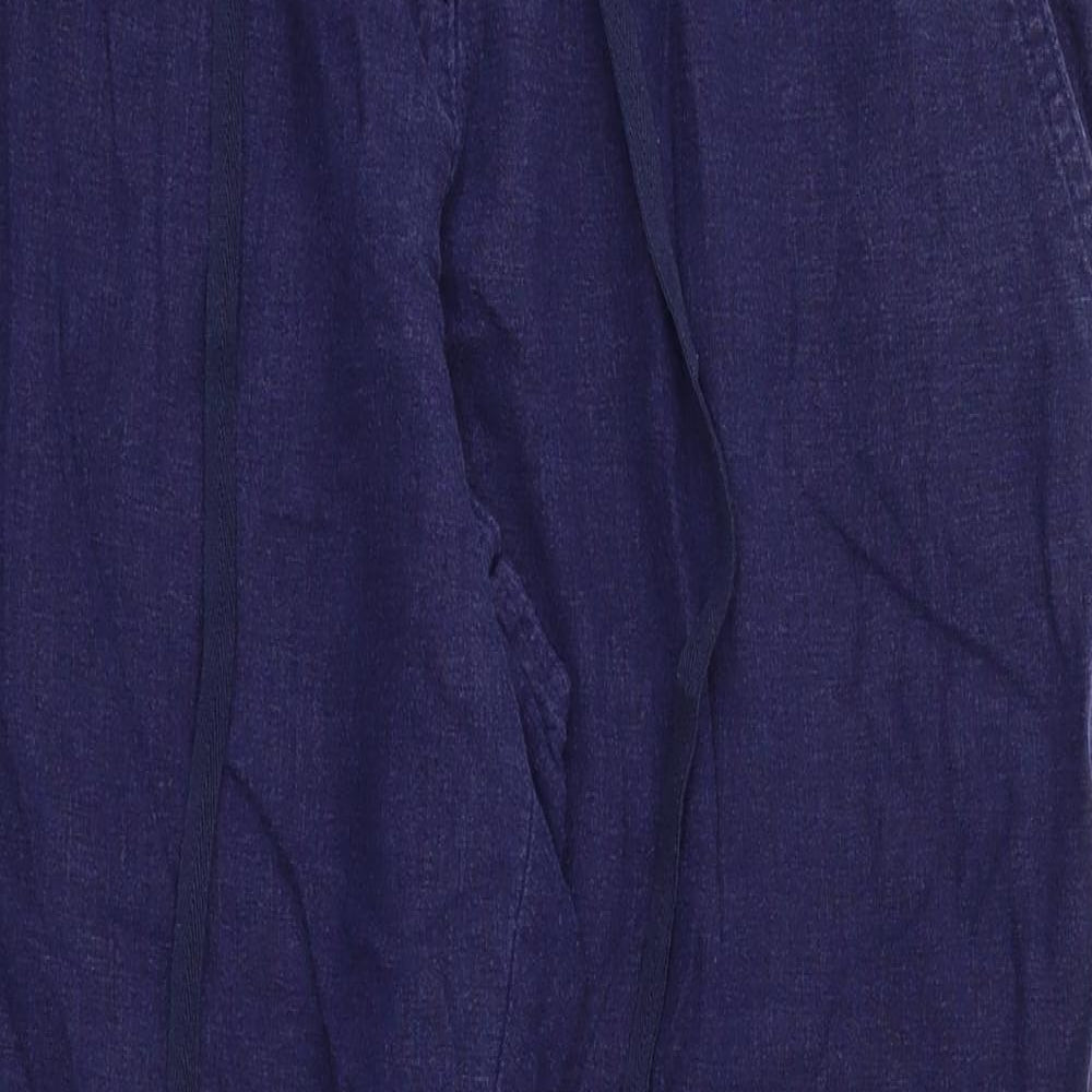 NEXT Womens Blue   Trousers  Size 14 L26 in