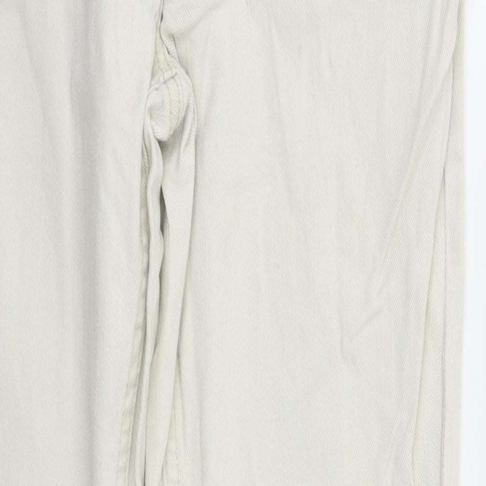NEXT Womens Ivory   Skinny Jeans Size 10 L29 in