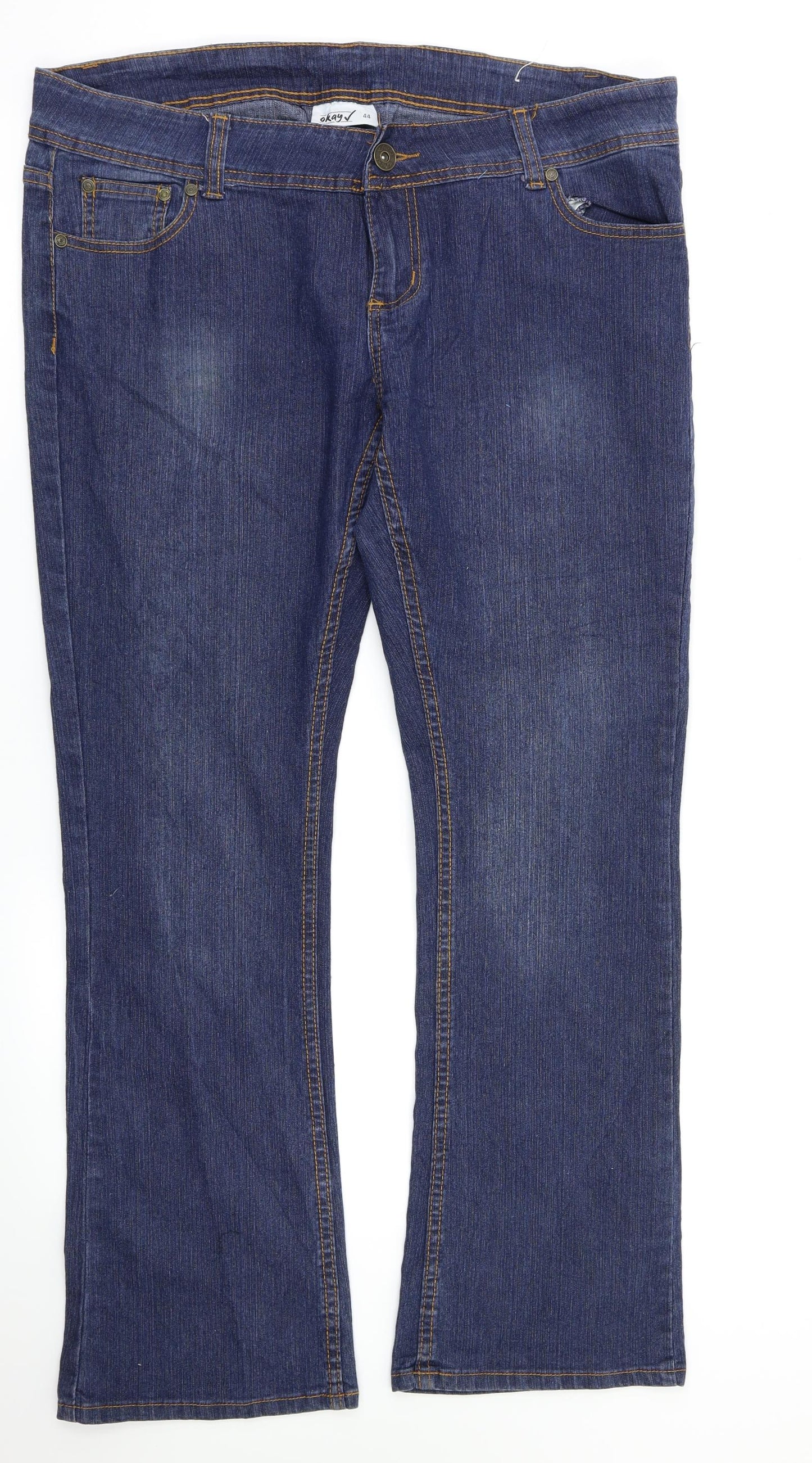 OKAY Womens Blue   Jegging Jeans Size 44 L30 in