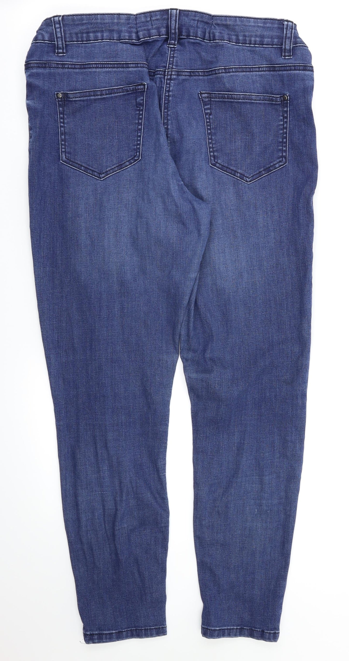 George Womens Blue   Skinny Jeans Size 16 L29 in