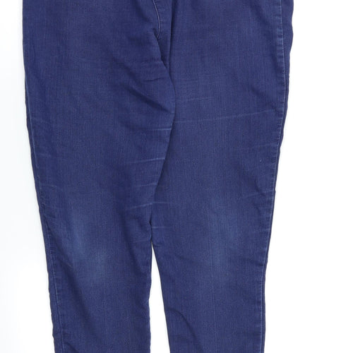 pep&co Womens Blue   Jegging Jeans Size 12 L29 in - Stretch waistband