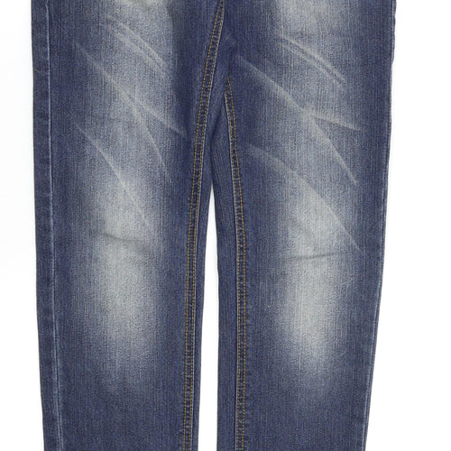 Calliope Basic Womens Blue   Straight Jeans Size S L33 in