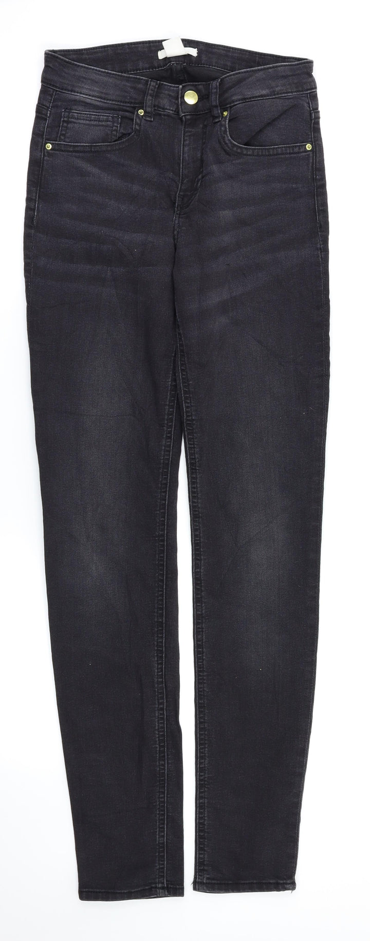 H&M Womens Black   Skinny Jeans Size 4 L31 in