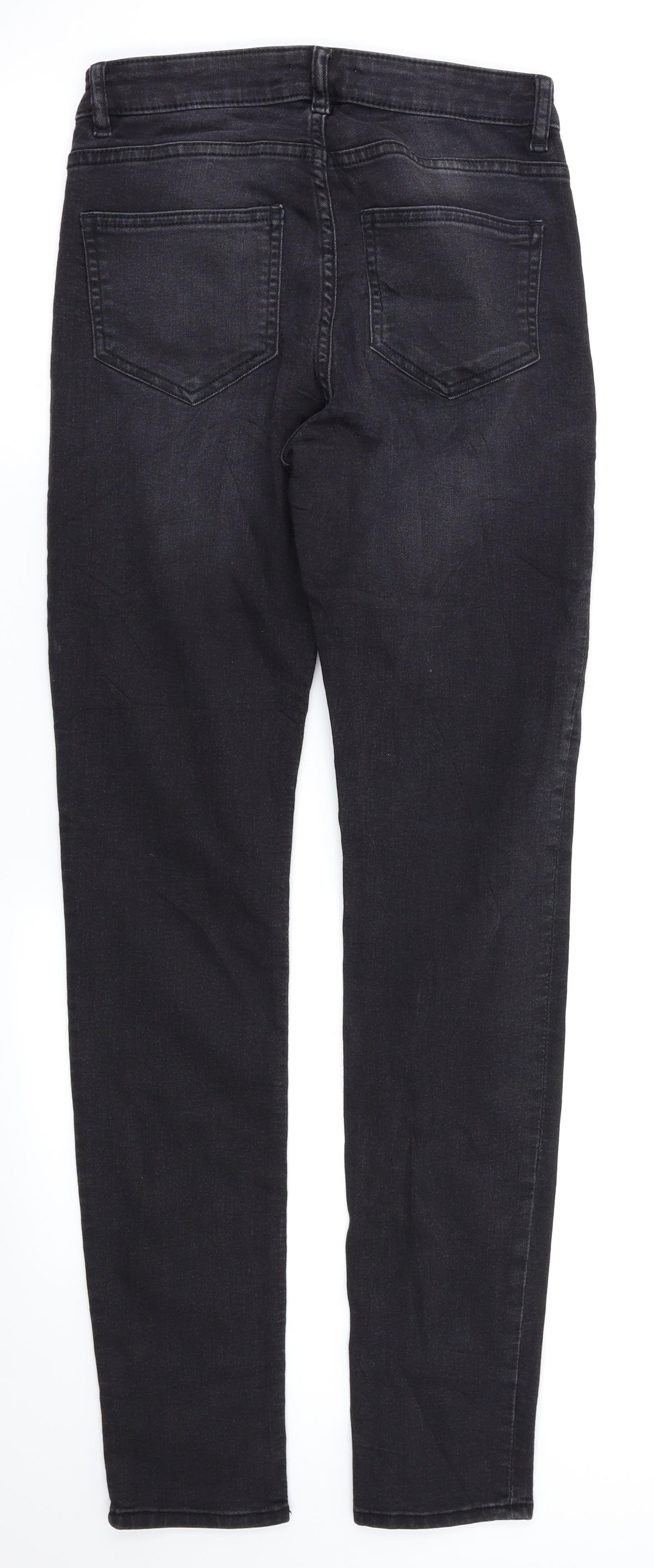 H&M Womens Black   Skinny Jeans Size 4 L31 in