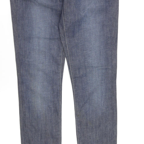 SQIN Womens Grey   Straight Jeans Size 26 L33.5 in