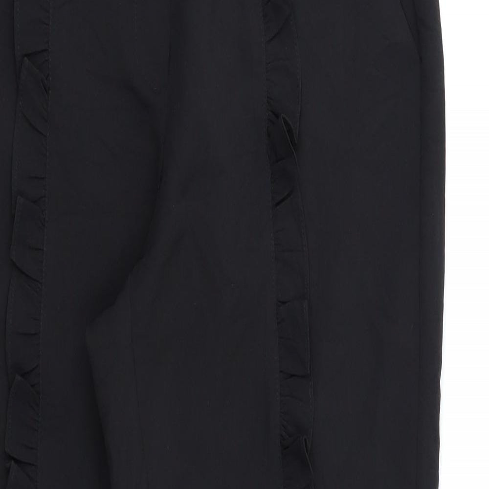 CO COUTURE Womens Black   Trousers  Size S L26 in - Stretch waistband