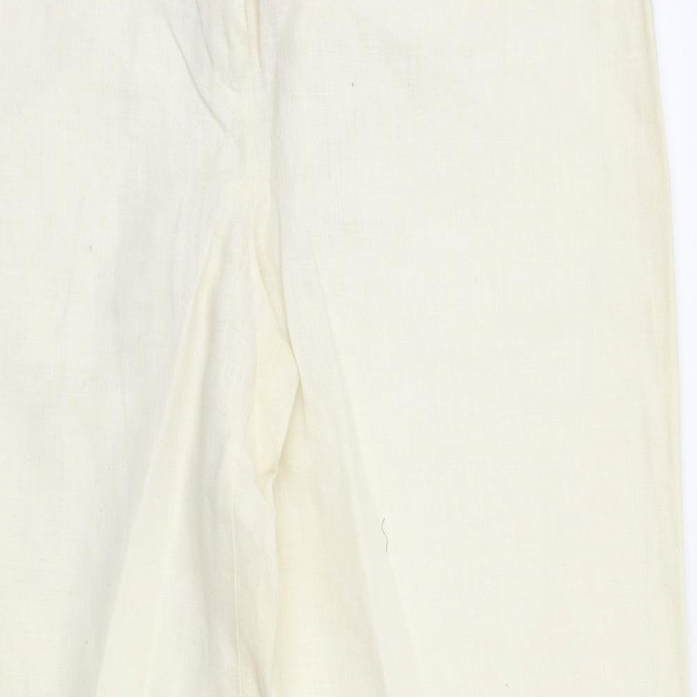 F&F Womens Ivory   Trousers  Size 14 L30 in
