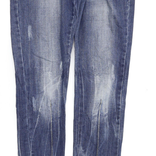 REASES Womens Blue   Skinny Jeans Size M L33 in