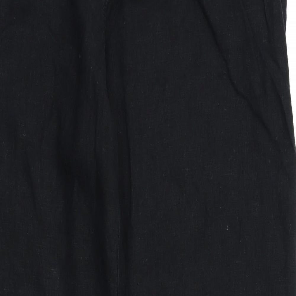 NEXT Womens Black   Trousers  Size 14 L30 in
