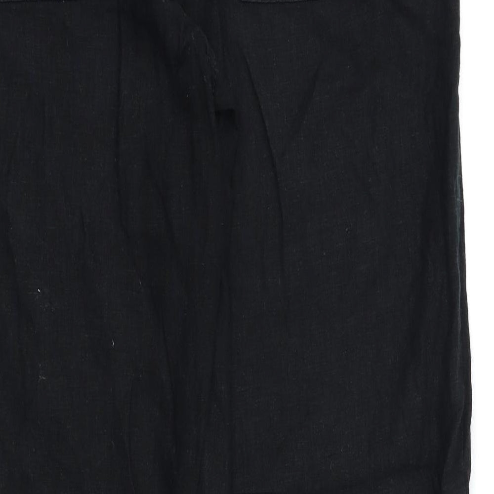 NEXT Womens Black   Trousers  Size 14 L30 in