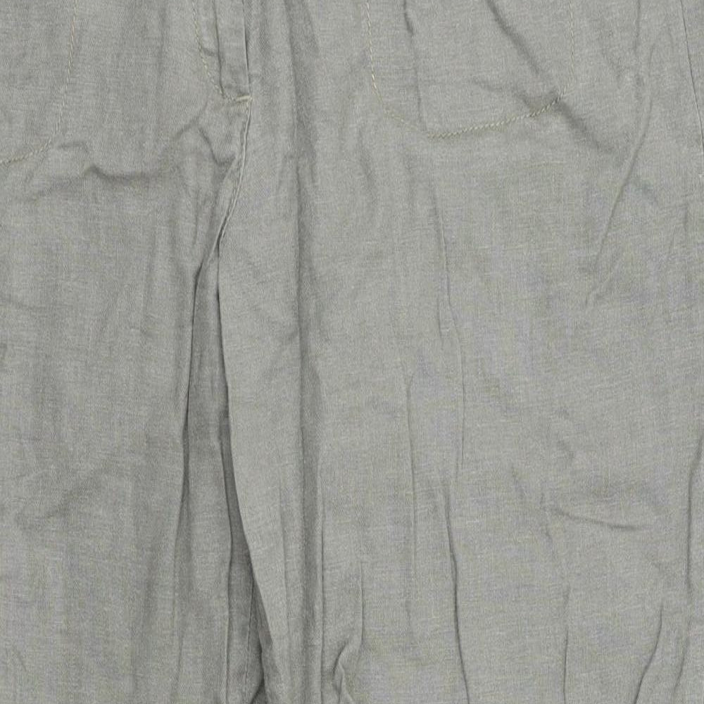 M&S  Womens Grey   Trousers  Size 14 L26 in