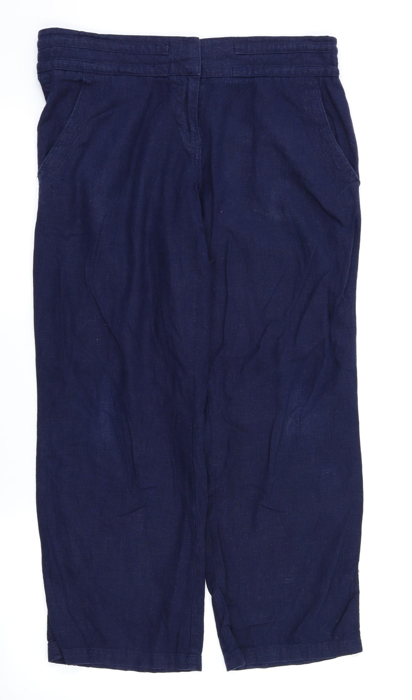 NEXT Womens Blue   Trousers  Size 12 L27 in