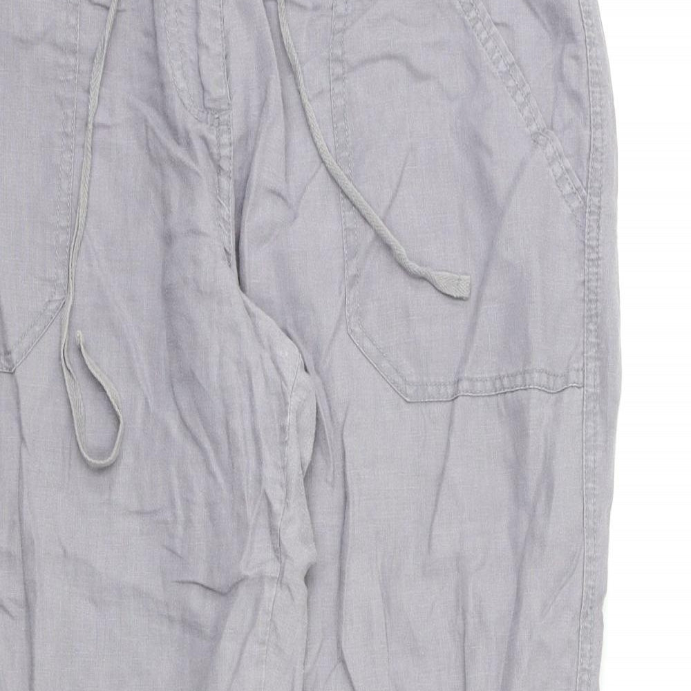 Primark Womens Grey   Trousers  Size 14 L26 in