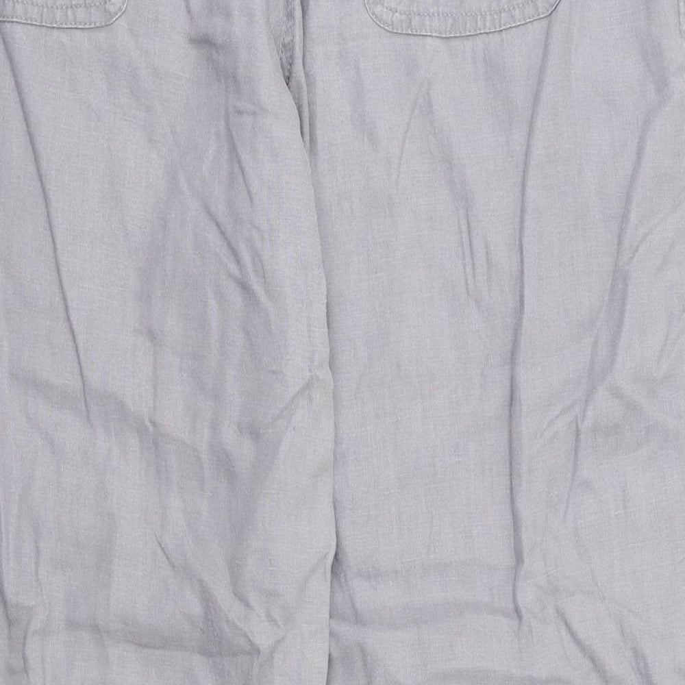 Primark Womens Grey   Trousers  Size 14 L26 in