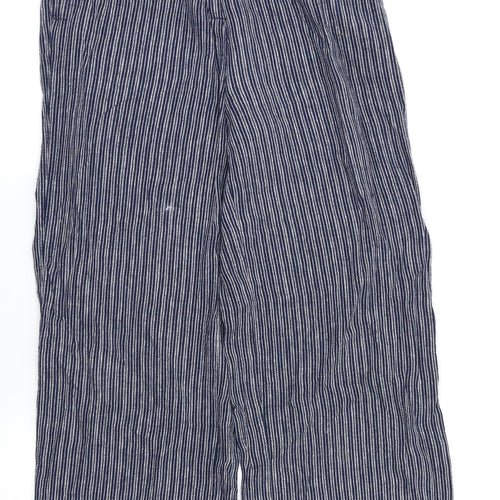 NEXT Womens Blue   Trousers  Size 8 L26 in