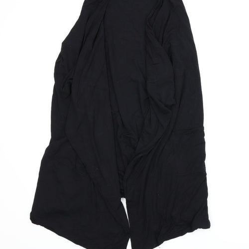 I luved clothing Womens Black   Wrap Jumper Size L  - Draped