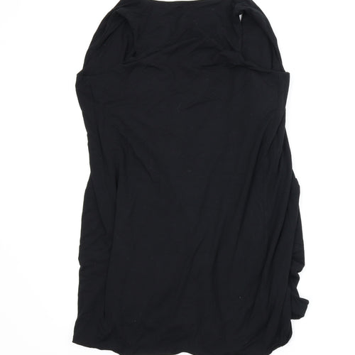 I luved clothing Womens Black   Wrap Jumper Size L  - Draped