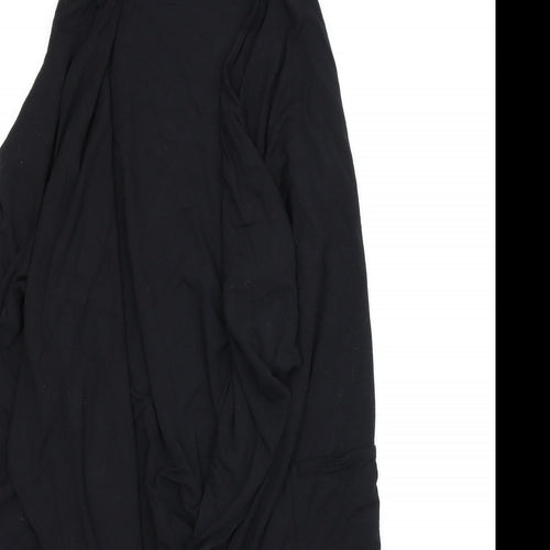 I luved clothing Womens Black   Wrap Jumper Size L  - Draped