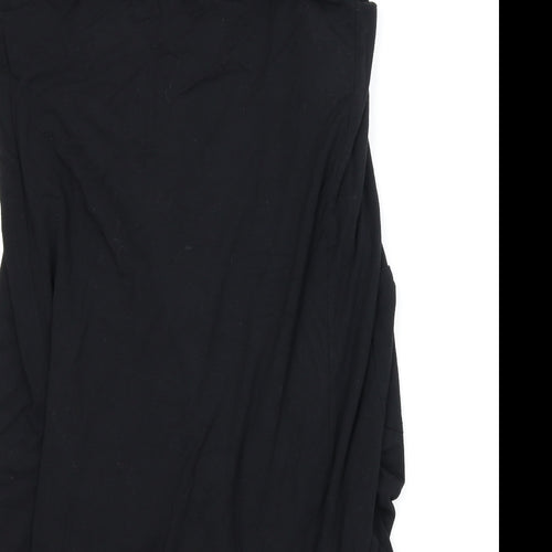 I luved clothing Womens Black   Wrap Jumper Size L  - Draped