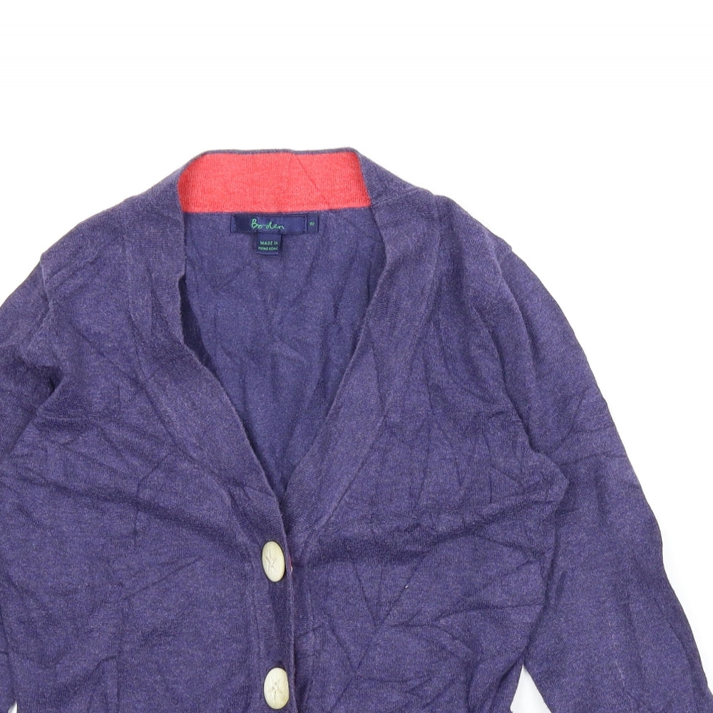 Boden Womens Blue   Cardigan Jumper Size 8
