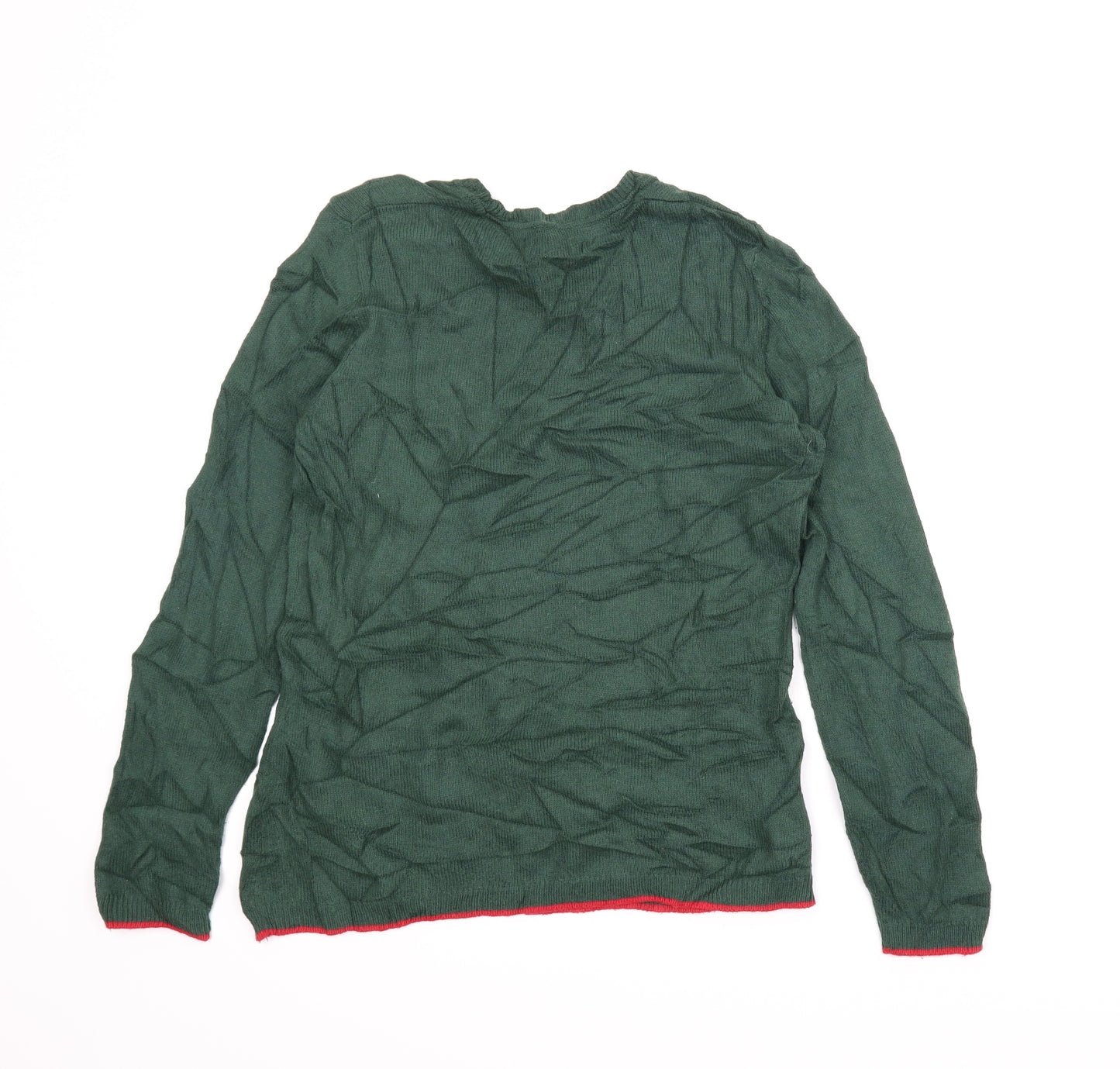 Tulchan Mens Green   Pullover Jumper Size M  - Christmas