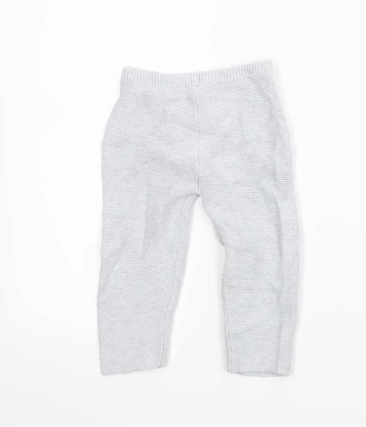Boutchou Boys Grey   Jogger Trousers Size 18 Months