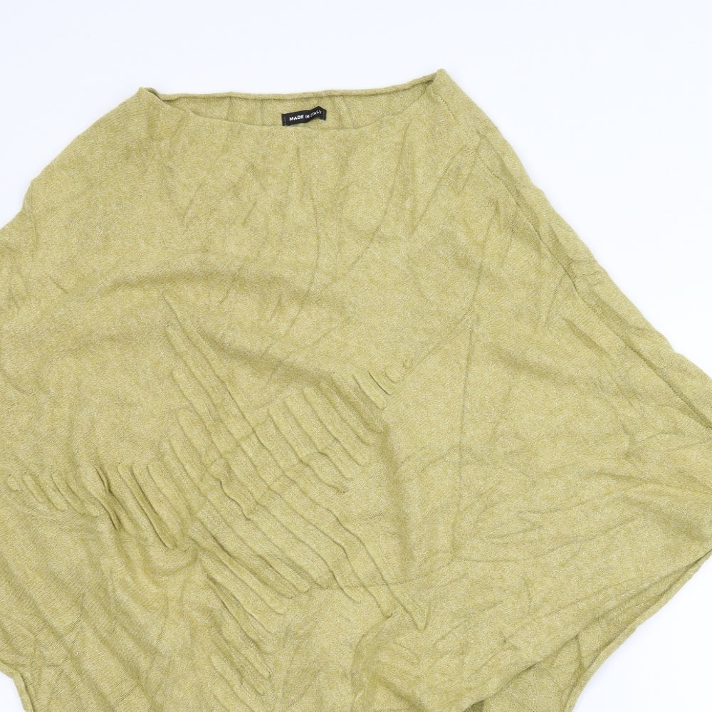 Preworn Womens Beige   Cape Jumper Size M  - Poncho