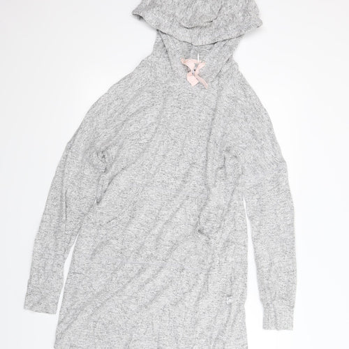 Love to Lounge Womens Grey Solid  Chemise Dress Size S
