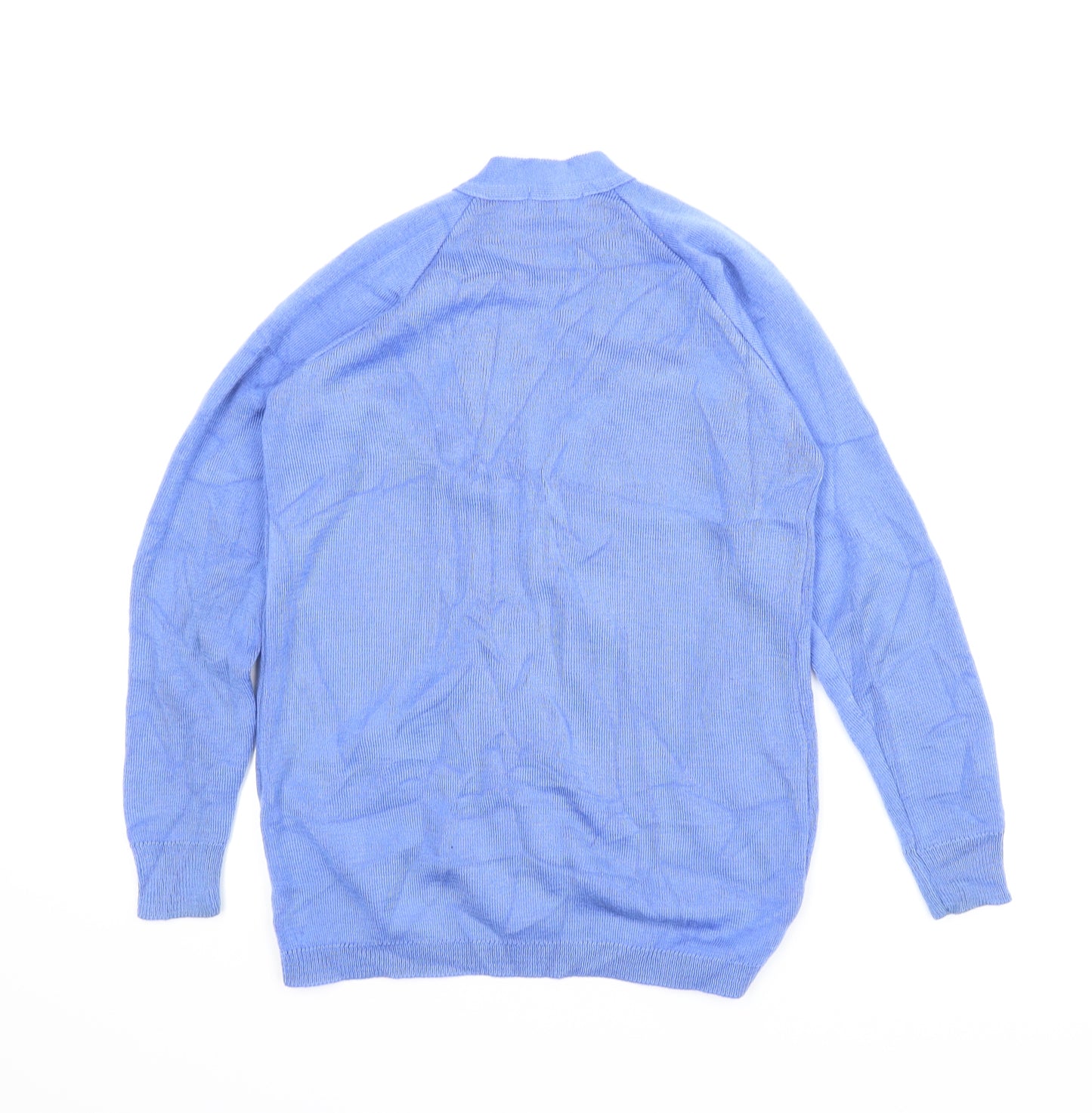 Heritage Dimension Womens Blue   Cardigan Jumper Size S