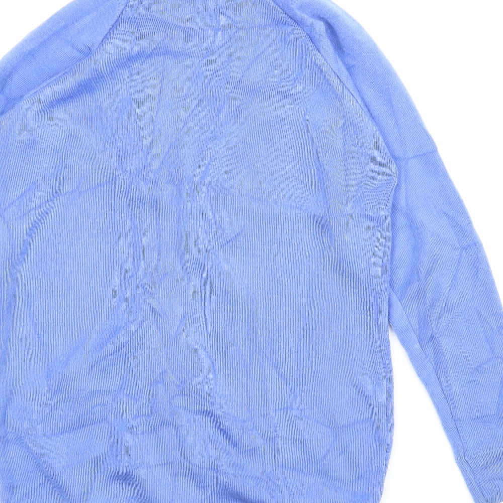 Heritage Dimension Womens Blue   Cardigan Jumper Size S