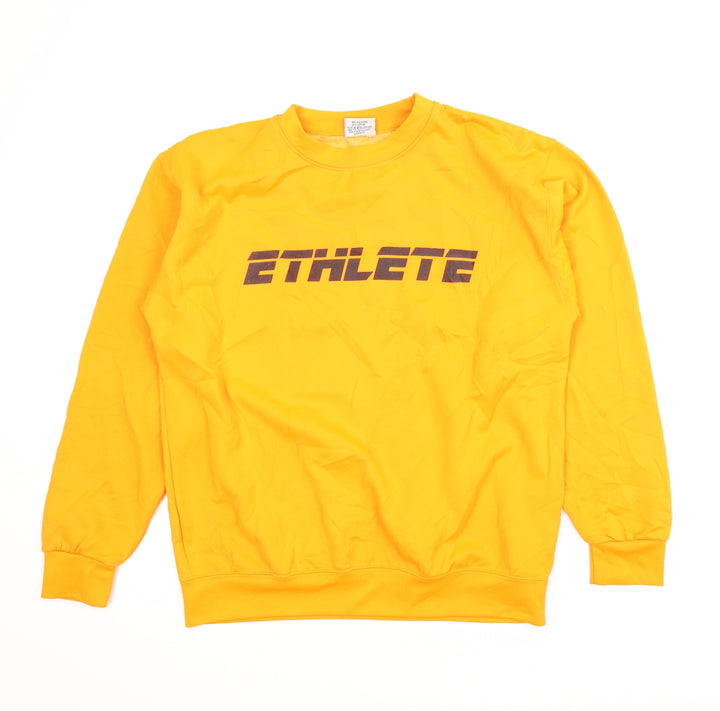 All We Do is Mens Orange   Pullover Sweatshirt Size M