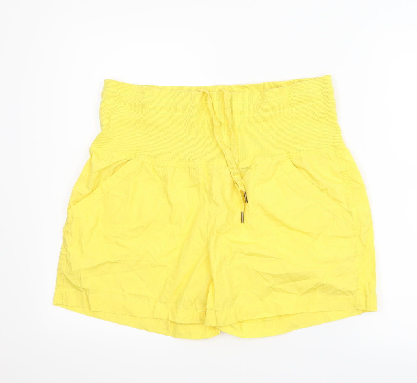 Papaya Womens Yellow   Bermuda Shorts Size 16