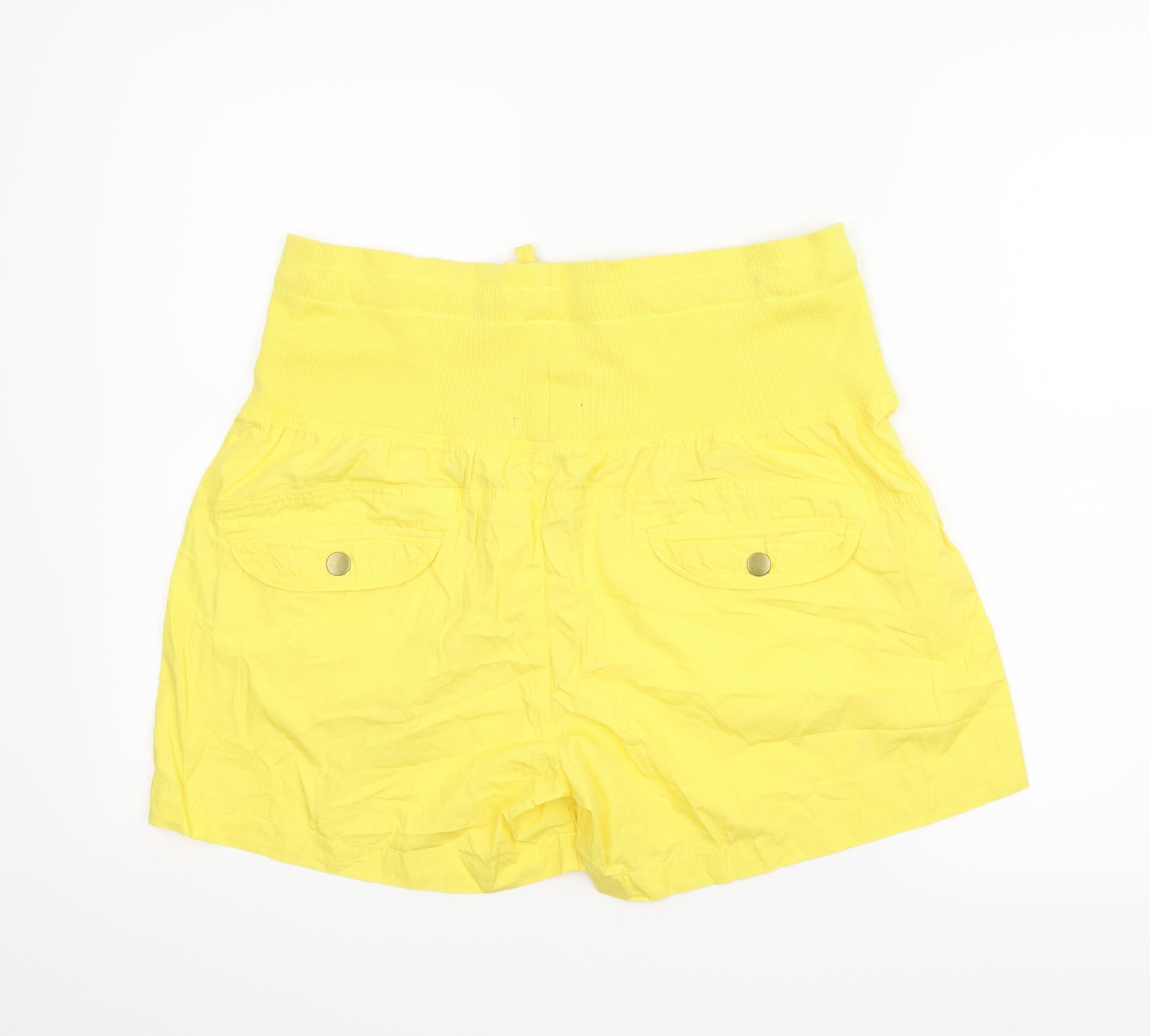 Papaya Womens Yellow   Bermuda Shorts Size 16