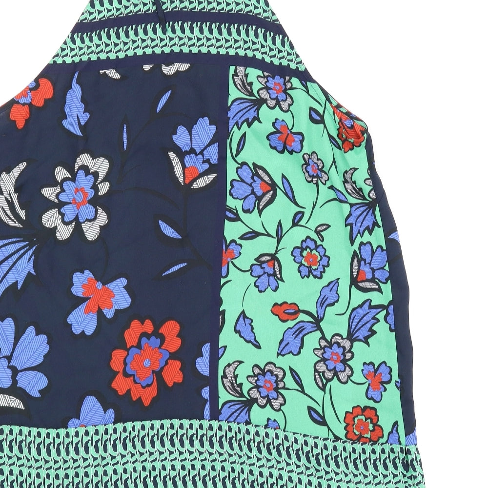 NEXT Womens Blue Floral  Camisole Blouse Size 16