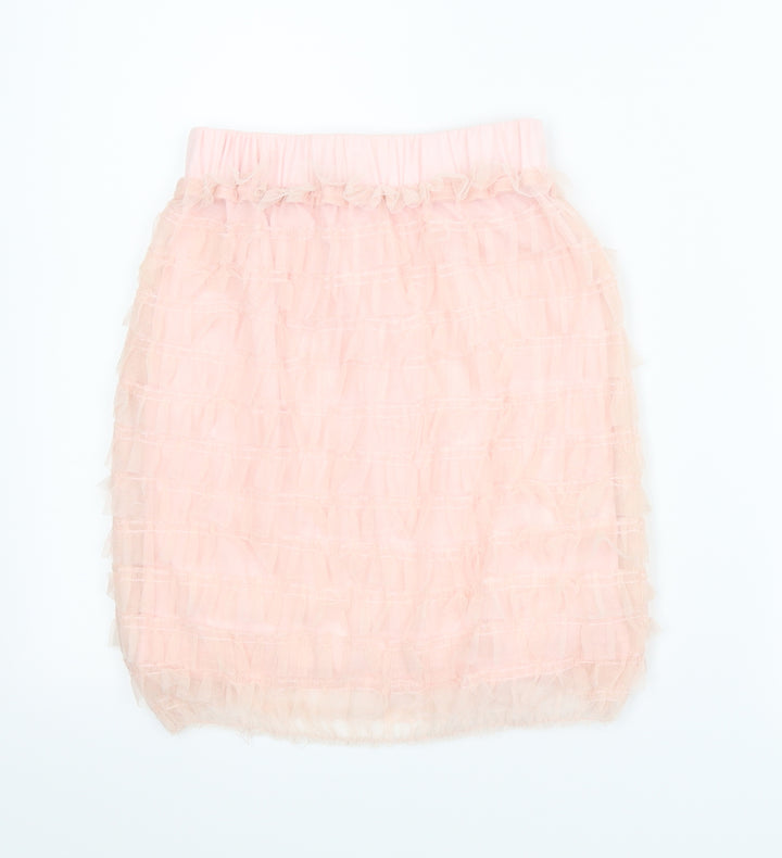 Rare London Womens Pink Pettiskirt Skirt Size 6