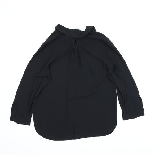Dorothy Perkins Womens Black   Basic Blouse Size 8