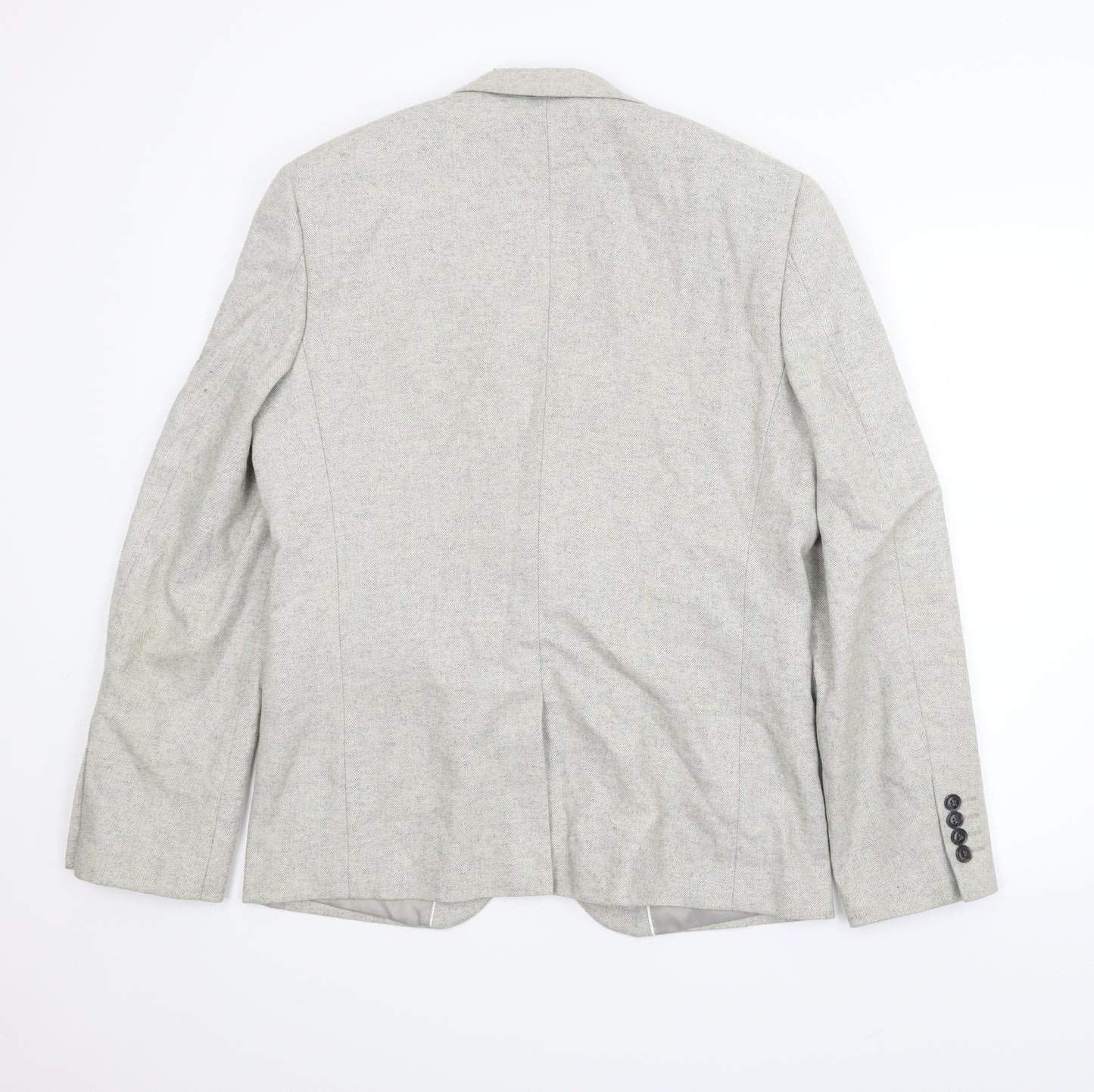 Cedar Wood State Mens Grey   Jacket Suit Jacket Size M