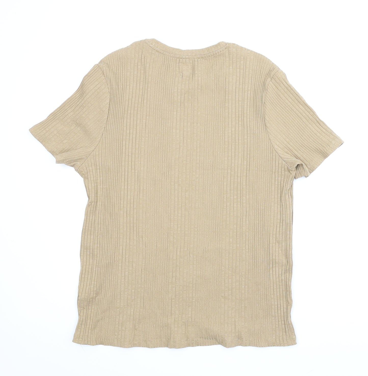 River Island Mens Beige    T-Shirt Size XL