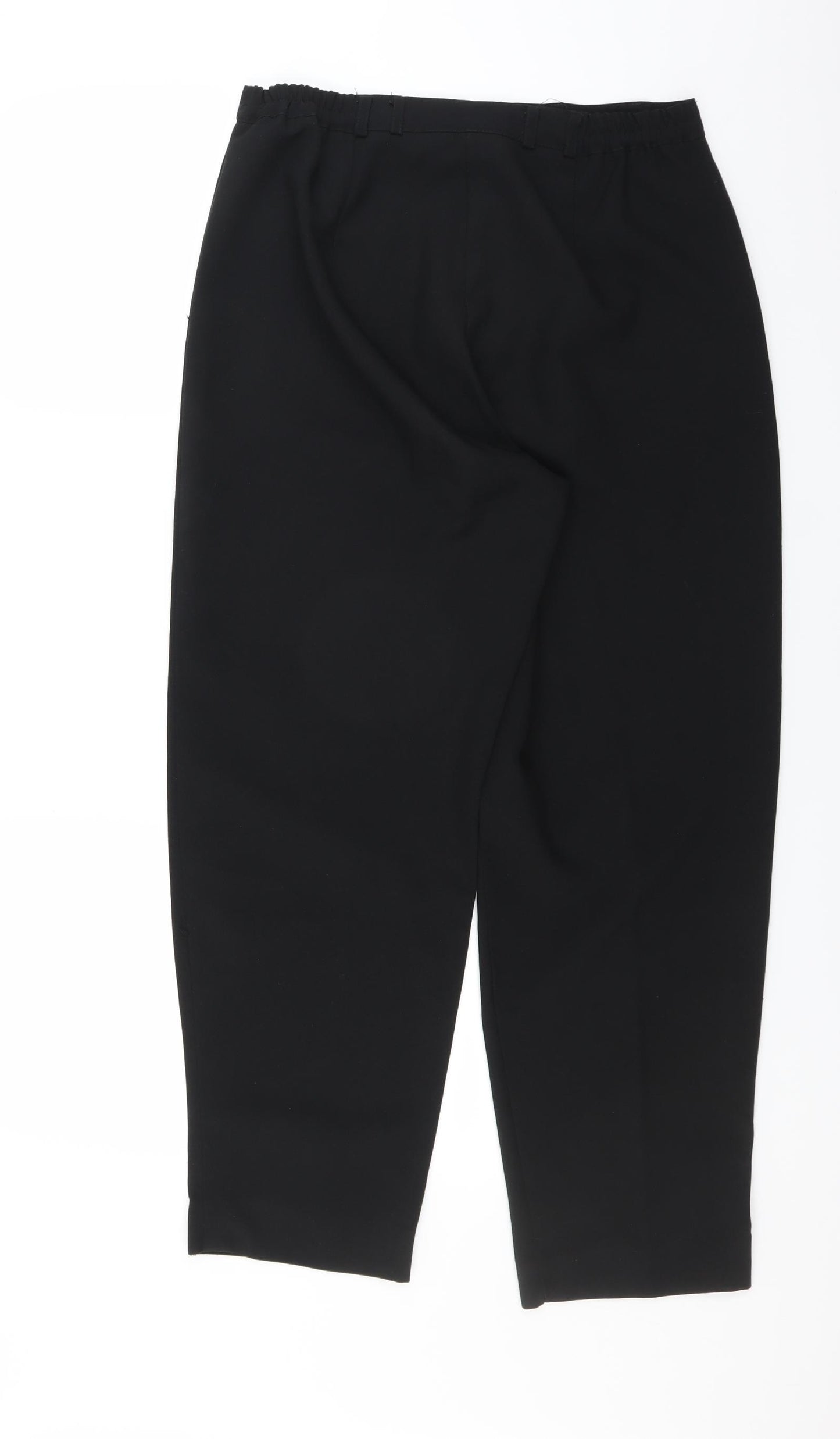 Classics Womens Black   Trousers  Size 14 L27 in