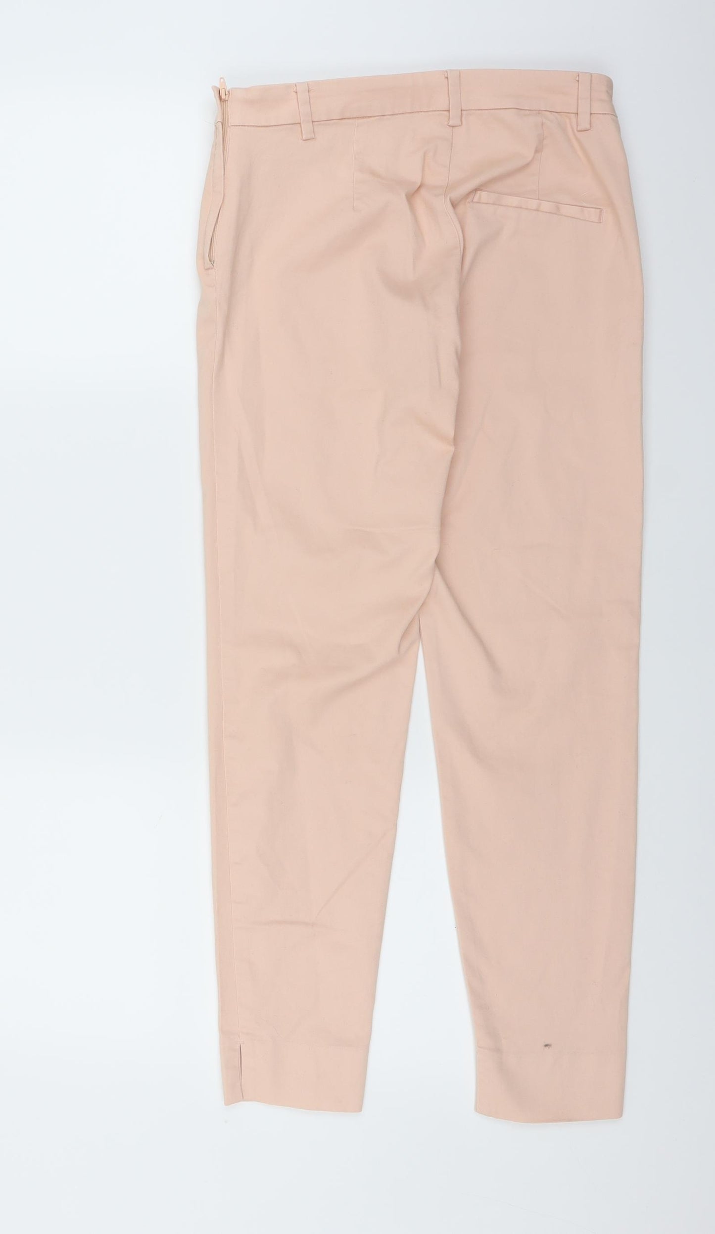 H&M Womens Pink   Trousers  Size 10 L26 in - Ankle Grazer