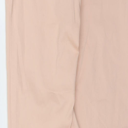 H&M Womens Pink   Trousers  Size 10 L26 in - Ankle Grazer