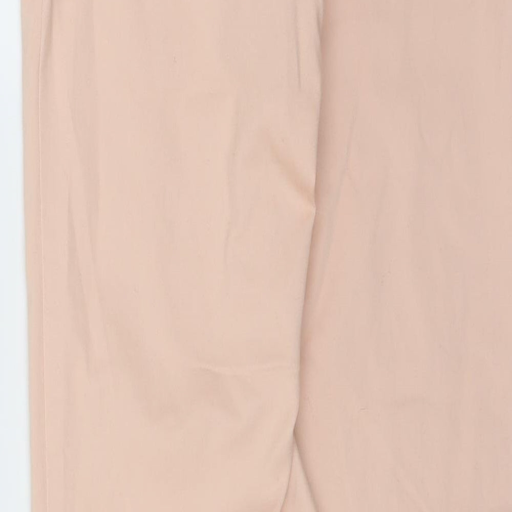 H&M Womens Pink   Trousers  Size 10 L26 in - Ankle Grazer