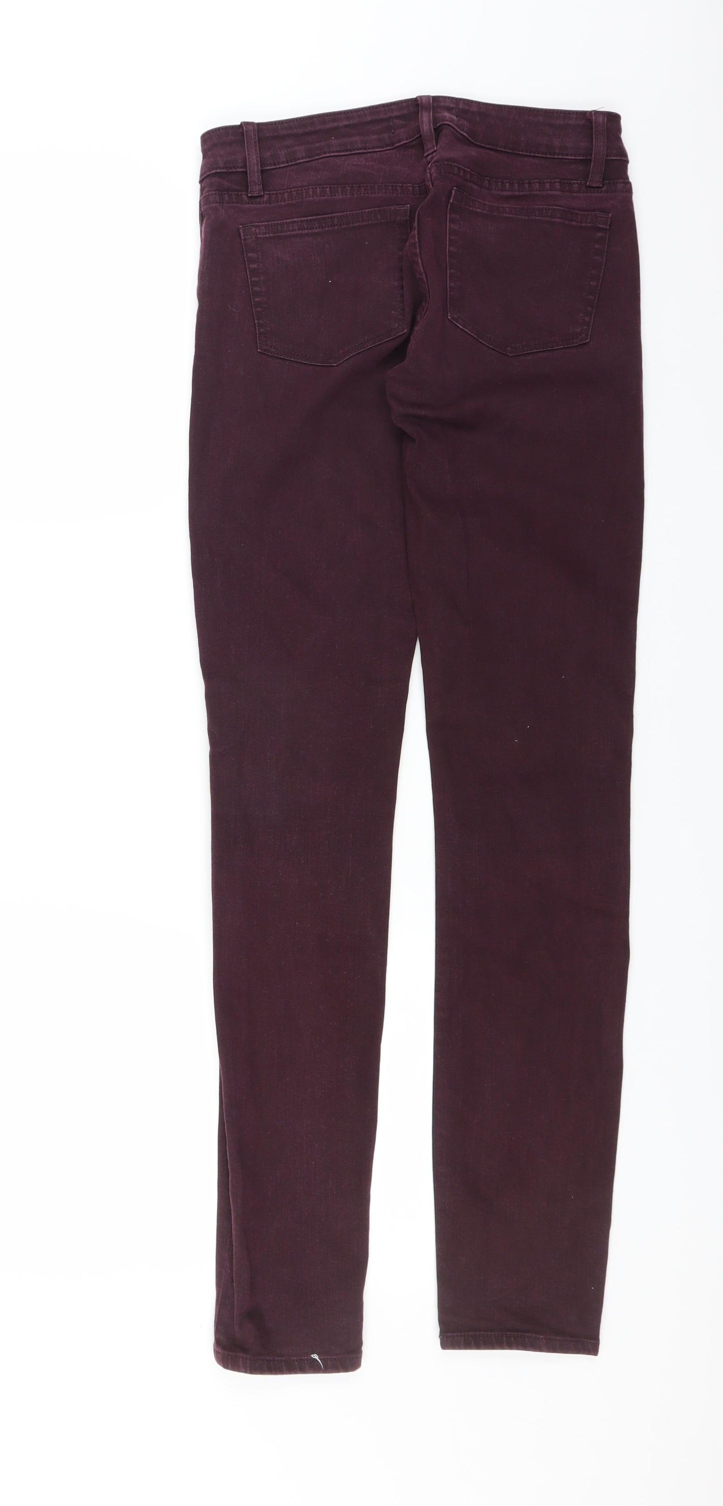 The Kooples Womens Purple  Denim Skinny Jeans Size 25 in L31 in