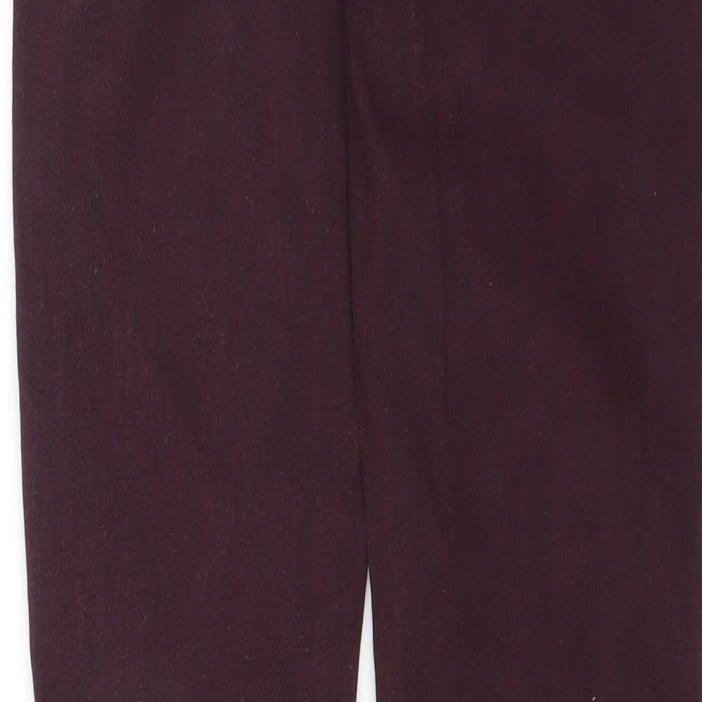 The Kooples Womens Purple  Denim Skinny Jeans Size 25 in L31 in