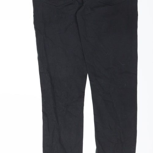 McDonald's Mens Black  Denim Straight Jeans Size 27 in L32 in